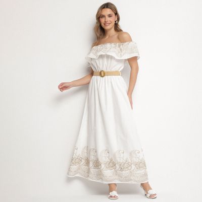 Sukienka elegancka born2be ze sklepu: born2be.pl w kategorii: Sukienki - zdjęcie 054DCF2-170-2564_376713