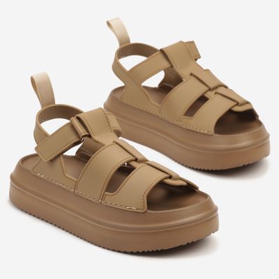 born2be - Sandały damskie casual ze sklepu: born2be.pl w kategorii: Sandały damskie - zdjęcie 054DCF2-170-2564_378622