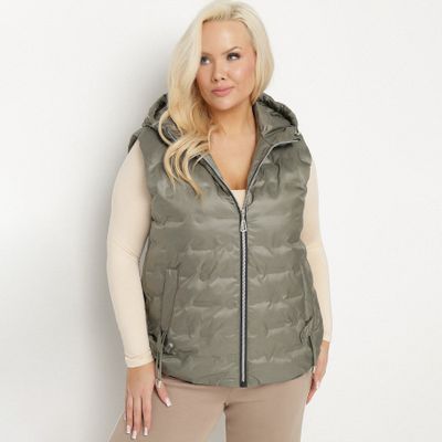 Kamizelka damska casual born2be ze sklepu: born2be.pl w kategorii: Kamizelki damskie - zdjęcie 054DCF2-170-2564_379381