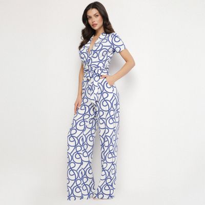 Kombinezon damski casual born2be ze sklepu: born2be.pl w kategorii: Kombinezony damskie - zdjęcie 054DCF2-170-2564_379576