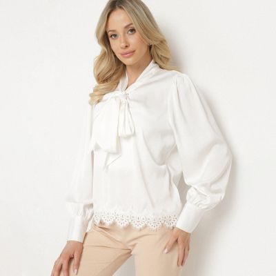 Bluzka damska na wiosnę born2be ze sklepu: born2be.pl w kategorii: Bluzki damskie - zdjęcie 054DCF2-170-2564_380024