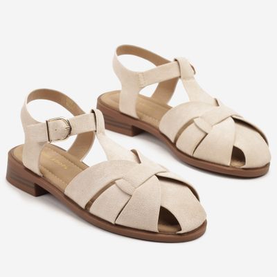 born2be - Sandały damskie casual wiosenne ze sklepu: born2be.pl w kategorii: Sandały damskie - zdjęcie 054DCF2-170-2564_380282