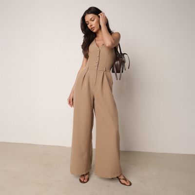 Kombinezon damski casual born2be ze sklepu: born2be.pl w kategorii: Kombinezony damskie - zdjęcie 054DCF2-170-2564_381532