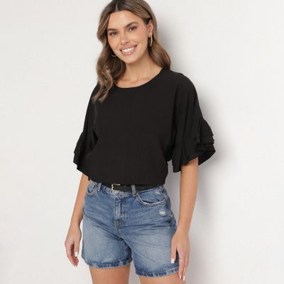Bluzka damska casual born2be ze sklepu: born2be.pl w kategorii: Bluzki damskie - zdjęcie 054DCF2-170-2564_383920
