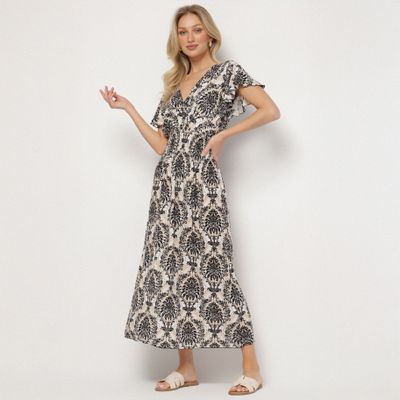 born2be - Sukienka casual na wiosnę ze sklepu: born2be.pl w kategorii: Sukienki - zdjęcie 054DCF2-170-2564_385257