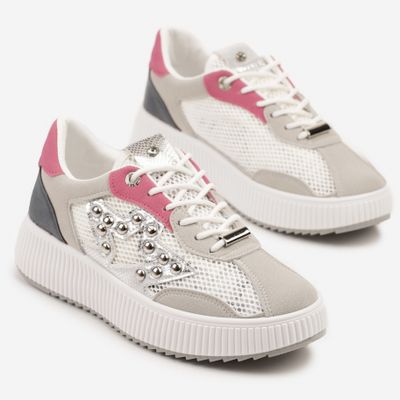Buty sportowe damskie casual born2be ze sklepu: born2be.pl w kategorii: Buty sportowe damskie - zdjęcie 054DCF2-170-2564_386770