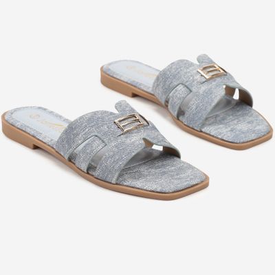 Klapki damskie w stylu boho born2be ze sklepu: born2be.pl w kategorii: Klapki damskie - zdjęcie 054DCF2-170-2564_388034