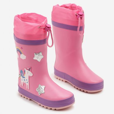 Kalosze dziecięce na wiosnę born2be ze sklepu: born2be.pl w kategorii: Kalosze dziecięce - zdjęcie 054DCF2-170-2564_389810
