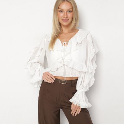 Bluzka damska elegancka born2be ze sklepu: born2be.pl w kategorii: Bluzki damskie - zdjęcie 054DCF2-170-2564_390161