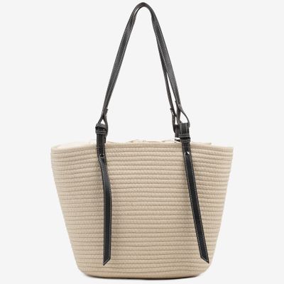 Shopper bag jesienny born2be ze sklepu: born2be.pl w kategorii: Torby Shopper bag - zdjęcie 054DCF2-170-2564_390902