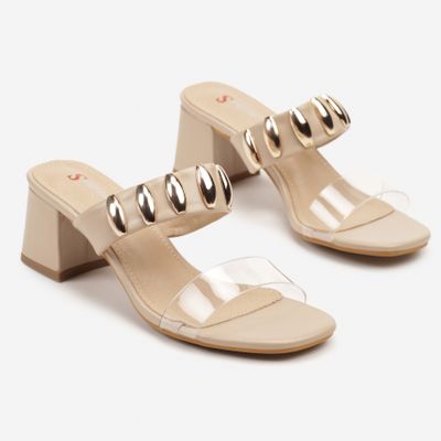 Klapki damskie casual born2be ze sklepu: born2be.pl w kategorii: Klapki damskie - zdjęcie 054DCF2-170-2564_391409