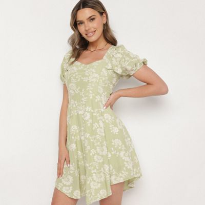 Sukienka na wiosnę casual born2be ze sklepu: born2be.pl w kategorii: Sukienki - zdjęcie 054DCF2-170-2564_392980