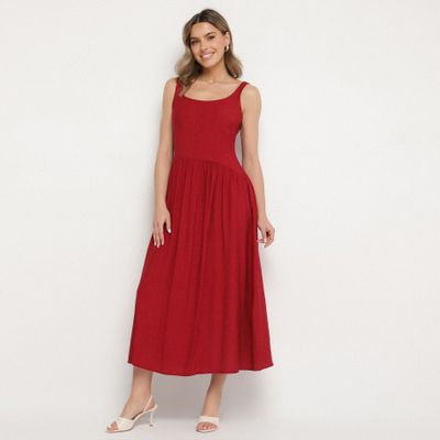 Sukienka casual elegancka born2be ze sklepu: born2be.pl w kategorii: Sukienki - zdjęcie 054DCF2-170-2564_393503