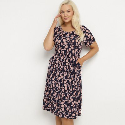 Sukienka casual born2be ze sklepu: born2be.pl w kategorii: Sukienki - zdjęcie 054DCF2-170-2564_393515
