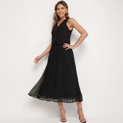 born2be - Sukienka elegancka ze sklepu: born2be.pl w kategorii: Sukienki - zdjęcie 054DCF2-170-2564_395719