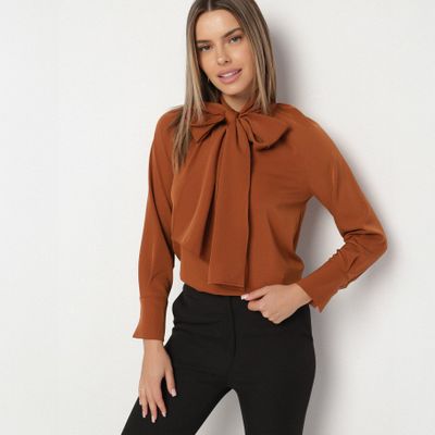Bluzka damska jesienna casual born2be ze sklepu: born2be.pl w kategorii: Bluzki damskie - zdjęcie 054DCF2-170-2564_398248