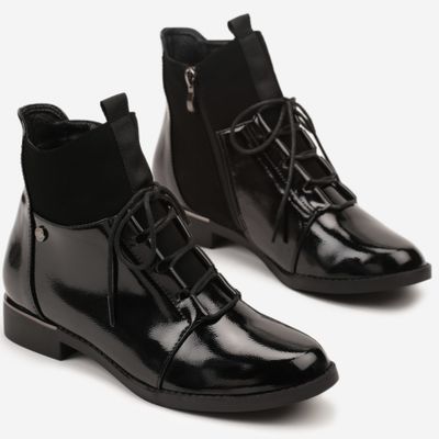 Botki casual born2be ze sklepu: born2be.pl w kategorii: Botki - zdjęcie 054DCF2-170-2564_398329