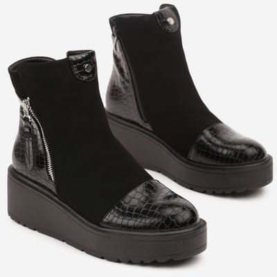 Botki na lato born2be ze sklepu: born2be.pl w kategorii: Botki - zdjęcie 054DCF2-170-2564_399027