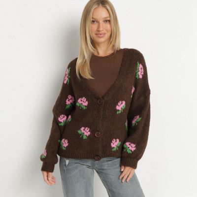 born2be - Sweter damski na wiosnę ze sklepu: born2be.pl w kategorii: Swetry damskie - zdjęcie 054DCF2-170-2564_399645