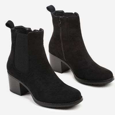 born2be - Botki na lato casual ze sklepu: born2be.pl w kategorii: Botki - zdjęcie 054DCF2-170-2564_399745