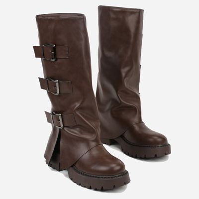 Kozaki damskie casual na lato born2be ze sklepu: born2be.pl w kategorii: Kozaki damskie - zdjęcie 054DCF2-170-2564_400202