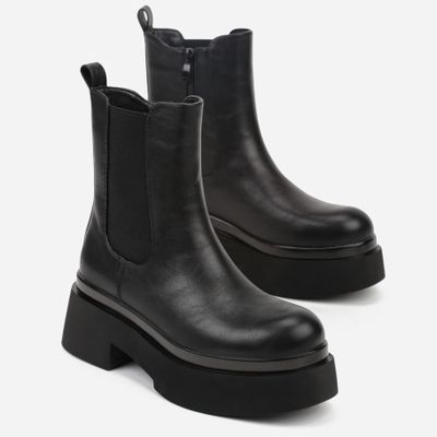 born2be - Botki casual ze sklepu: born2be.pl w kategorii: Botki - zdjęcie 054DCF2-170-2564_400937