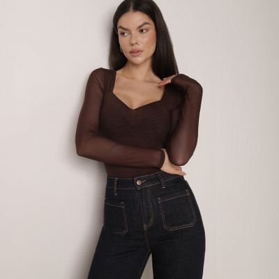 Bluzka damska casual born2be ze sklepu: born2be.pl w kategorii: Bluzki damskie - zdjęcie 054DCF2-170-2564_400997
