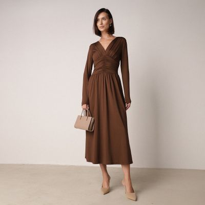 Sukienka elegancka born2be ze sklepu: born2be.pl w kategorii: Sukienki - zdjęcie 054DCF2-170-2564_401010