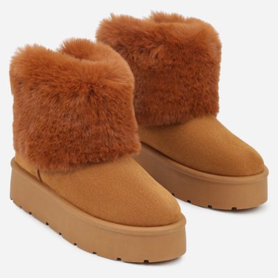 Śniegowce damskie na zimę casual born2be ze sklepu: born2be.pl w kategorii: Śniegowce damskie - zdjęcie 054DCF2-170-2564_401021