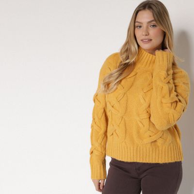 born2be - Sweter damski zimowy ze sklepu: born2be.pl w kategorii: Swetry damskie - zdjęcie 054DCF2-170-2564_401556