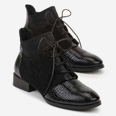 born2be - Botki casual ze sklepu: born2be.pl w kategorii: Botki - zdjęcie 054DCF2-170-2564_401832