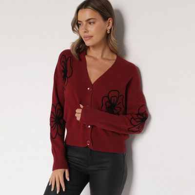born2be - Sweter damski na zimę ze sklepu: born2be.pl w kategorii: Swetry damskie - zdjęcie 054DCF2-170-2564_401977