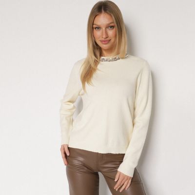 born2be - Sweter damski casual ze sklepu: born2be.pl w kategorii: Swetry damskie - zdjęcie 054DCF2-170-2564_402239