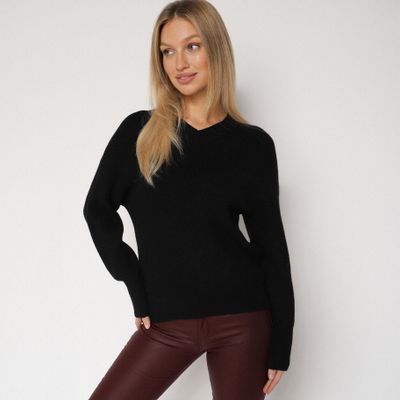 Sweter damski na zimę born2be ze sklepu: born2be.pl w kategorii: Swetry damskie - zdjęcie 054DCF2-170-2564_402269