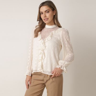born2be - Bluzka damska casual ze sklepu: born2be.pl w kategorii: Bluzki damskie - zdjęcie 054DCF2-170-2564_402327