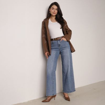 born2be - Jeansy damskie letnie ze sklepu: born2be.pl w kategorii: Jeansy damskie - zdjęcie 054DCF2-170-2564_402626