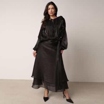 Sukienka elegancka born2be ze sklepu: born2be.pl w kategorii: Sukienki - zdjęcie 054DCF2-170-2564_405242