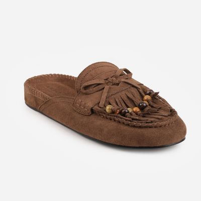Klapki damskie boho na wiosnę born2be ze sklepu: born2be.pl w kategorii: Klapki damskie - zdjęcie 054DCF2-170-2564_405614
