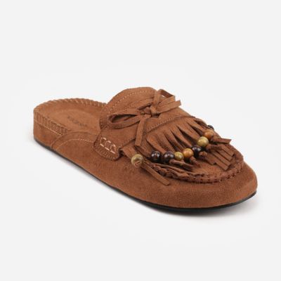 Klapki damskie w stylu boho born2be ze sklepu: born2be.pl w kategorii: Klapki damskie - zdjęcie 054DCF2-170-2564_405615