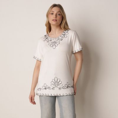 Bluzka damska casual na wiosnę born2be ze sklepu: born2be.pl w kategorii: Bluzki damskie - zdjęcie 054DCF2-170-2564_406303