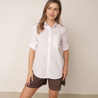 born2be - Koszula damska casual ze sklepu: born2be.pl w kategorii: Koszule damskie - zdjęcie 054DCF2-170-2564_407821