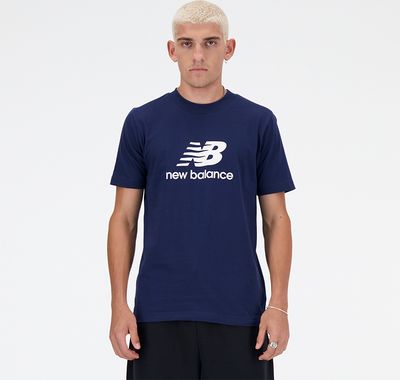 T-shirt męski wiosenny New Balance ze sklepu: New Balance Poland w kategorii: T-shirty męskie - zdjęcie 08F3FC-30B-10813_3212316