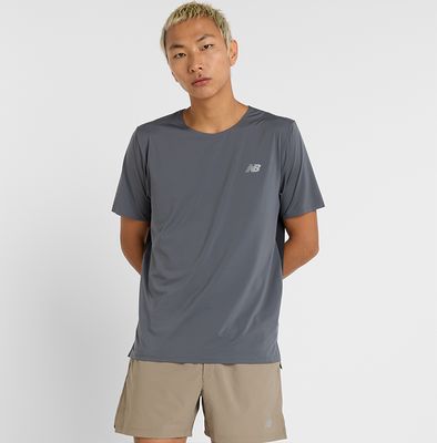 T-shirt męski na wiosnę New Balance ze sklepu: New Balance Poland w kategorii: T-shirty męskie - zdjęcie 08F3FC-30B-10813_3214189