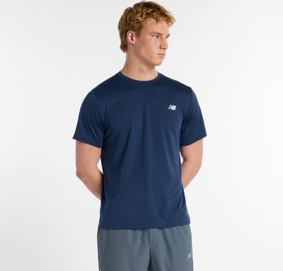 T-shirt męski na lato New Balance ze sklepu: New Balance Poland w kategorii: T-shirty męskie - zdjęcie 08F3FC-30B-10813_3214613