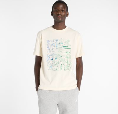 T-shirt męski w sportowym stylu New Balance ze sklepu: New Balance Poland w kategorii: T-shirty męskie - zdjęcie 08F3FC-30B-10813_3215200