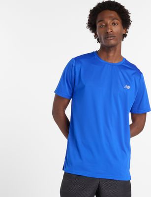 T-shirt męski na zimę New Balance ze sklepu: New Balance Poland w kategorii: T-shirty męskie - zdjęcie 08F3FC-30B-10813_3215285