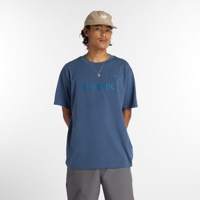 T-shirt męski letni New Balance ze sklepu: New Balance Poland w kategorii: T-shirty męskie - zdjęcie 08F3FC-30B-10813_3215407
