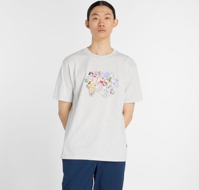 T-shirt męski na lato New Balance ze sklepu: New Balance Poland w kategorii: T-shirty męskie - zdjęcie 08F3FC-30B-10813_3215501