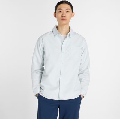 Koszula męska na wiosnę New Balance ze sklepu: New Balance Poland w kategorii: Koszule męskie - zdjęcie 08F3FC-30B-10813_3215566