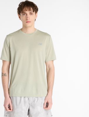 T-shirt męski na lato New Balance ze sklepu: New Balance Poland w kategorii: T-shirty męskie - zdjęcie 08F3FC-30B-10813_3215677